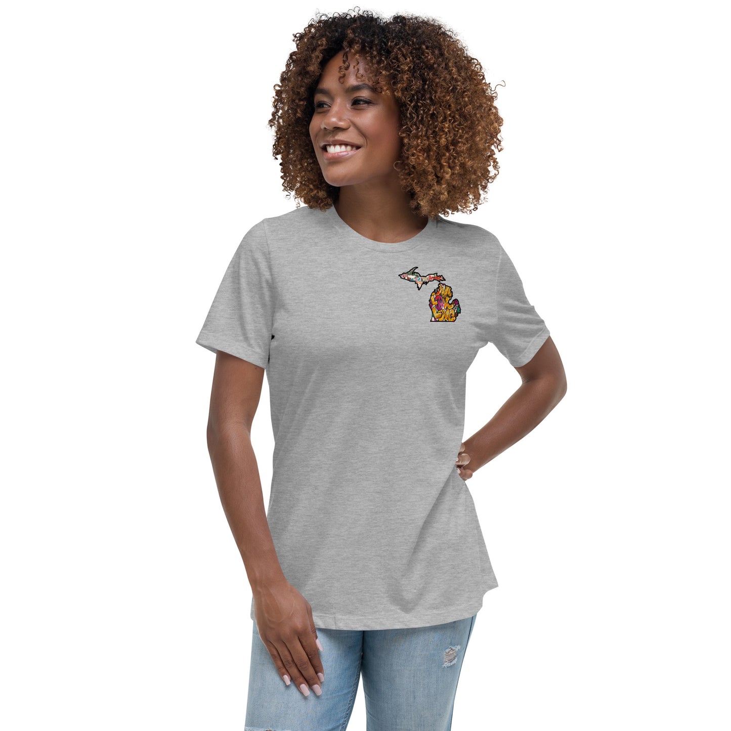 Love Michigan Women's Relaxed T-Shirt
